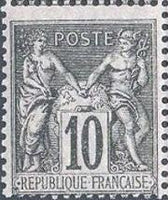 France 1877 - 1900 Pax and Mercur-Stamps-France-Mint-StampPhenom