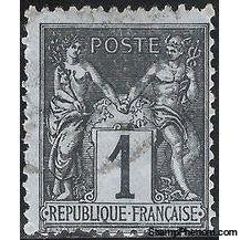 France 1877 - 1900 Pax and Mercur-Stamps-France-Mint-StampPhenom