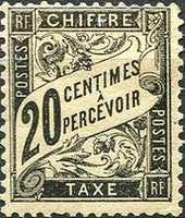 France 1882 Postage Due Stamps-Stamps-France-Mint-StampPhenom