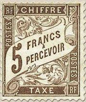 France 1884 Postage Due-Stamps-France-Mint-StampPhenom