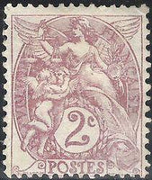 France 1900 Definitives - "Blanc" Type-Stamps-France-Mint-StampPhenom