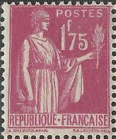 France 1932 - 1933 Definitives - Peace-Stamps-France-Mint-StampPhenom