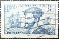 France 1934 Jacques Cartier-Stamps-France-Mint-StampPhenom