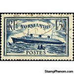 France 1935 Maiden Trip of S.S. Normandie-Stamps-France-Mint-StampPhenom