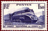 France 1937 13th International Railway Congress-Stamps-France-Mint-StampPhenom