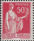France 1937 - 1942 Definitives - Peace, New Colors-Stamps-France-Mint-StampPhenom