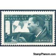 France 1937 The First Anniversary of the Death of Jean Mermoz-Stamps-France-Mint-StampPhenom