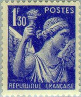 France 1938 - 1942 Definitives - Iris-Stamps-France-Mint-StampPhenom