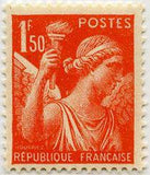 France 1938 - 1942 Definitives - Iris-Stamps-France-Mint-StampPhenom