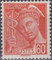 France 1938 - 1942 Definitives - Mercury-Stamps-France-Mint-StampPhenom