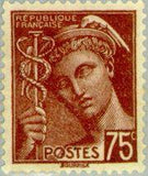 France 1938 - 1942 Definitives - Mercury-Stamps-France-Mint-StampPhenom