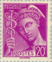 France 1938 - 1942 Definitives - Mercury-Stamps-France-Mint-StampPhenom