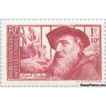 France 1938 For the unemployed intellectuals: Auguste Rodin-Stamps-France-StampPhenom
