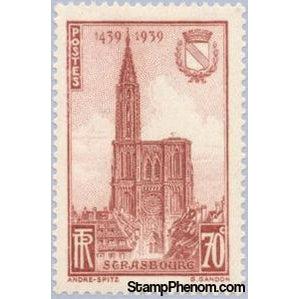 France 1939 500th anniversary of the completion of Strasbourg Cathedral-Stamps-France-StampPhenom
