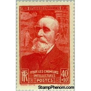 France 1939 For the unemployed intellectuals. Pierre Puvis de Chavannes-Stamps-France-StampPhenom
