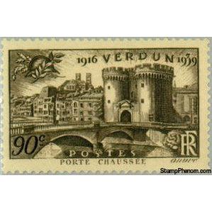 France 1939 Verdun 1916-1939.Porte Chaussée-Stamps-France-StampPhenom