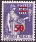 France 1940 - 1941 Earlier Issues with Surcharges-Stamps-France-Mint-StampPhenom