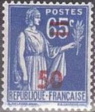 France 1940 - 1941 Earlier Issues with Surcharges-Stamps-France-Mint-StampPhenom