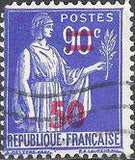 France 1940 - 1941 Earlier Issues with Surcharges-Stamps-France-Mint-StampPhenom