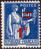 France 1940 - 1941 Earlier Issues with Surcharges-Stamps-France-Mint-StampPhenom