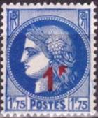 France 1940 - 1941 Earlier Issues with Surcharges-Stamps-France-Mint-StampPhenom