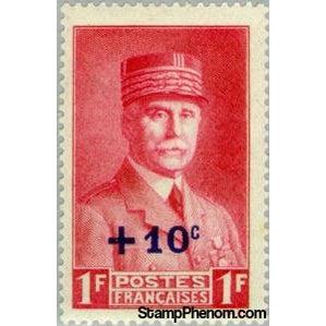 France 1941 Marshal Petain Overprint-Stamps-France-StampPhenom