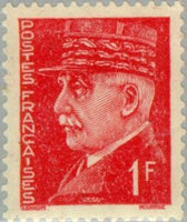 France 1941 Marshal Philippe Pétain (1856-1951)-Stamps-France-StampPhenom