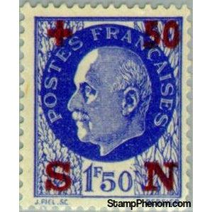 France 1942 Marshal Petain-Stamps-France-StampPhenom