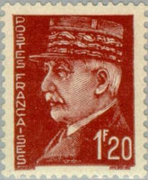 France 1942 Marshal Philippe Pétain (1856-1951)-Stamps-France-StampPhenom