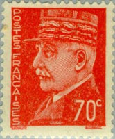 France 1942 Marshal Philippe Pétain (1856-1951)-Stamps-France-StampPhenom