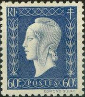 France 1944 - 1945 Definitives - Marianne-Stamps-France-Mint-StampPhenom