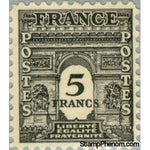 France 1944 Arc de Triomphe-Stamps-France-StampPhenom