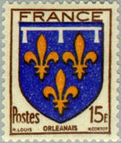 France 1944 Coat of Arms-Stamps-France-StampPhenom