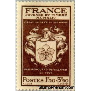 France 1944 Creation of Small Post by Renouard de Villayer in 1653-Stamps-France-StampPhenom