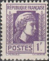 France 1944 Fourth Republic-Stamps-France-Mint-StampPhenom