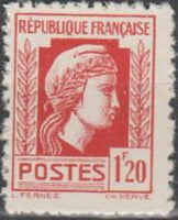 France 1944 Fourth Republic-Stamps-France-Mint-StampPhenom