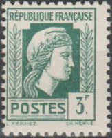 France 1944 Fourth Republic-Stamps-France-Mint-StampPhenom