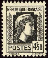 France 1944 Fourth Republic-Stamps-France-Mint-StampPhenom