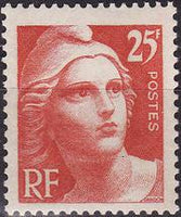 France 1945 - 1946 Definitives - Marianne-Stamps-France-Mint-StampPhenom