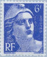 France 1945 - 1946 Definitives - Marianne-Stamps-France-Mint-StampPhenom