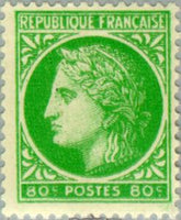 France 1945 Ceres Mazelin-Stamps-France-StampPhenom