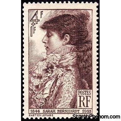 France 1945 Sarah Bernhardt-Stamps-France-Mint-StampPhenom