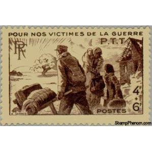 France 1945 To our war victims PTT-Stamps-France-StampPhenom