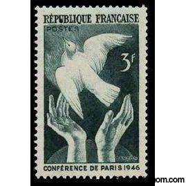France 1946 Peace Conference-Stamps-France-Mint-StampPhenom