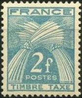 France 1946 Postage Due Stamps-Stamps-France-Mint-StampPhenom