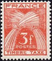 France 1946 Postage Due Stamps-Stamps-France-Mint-StampPhenom