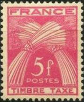 France 1946 Postage Due Stamps-Stamps-France-Mint-StampPhenom