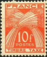 France 1946 Postage Due Stamps-Stamps-France-Mint-StampPhenom