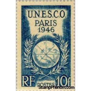 France 1946 UNESCO conference Paris-Stamps-France-Mint-StampPhenom