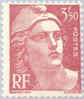 France 1947 - 1949 Definitives - Marianne-Stamps-France-Mint-StampPhenom